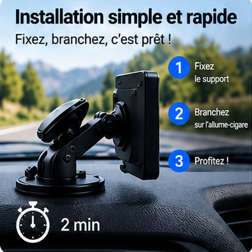 Installation simple et rapide